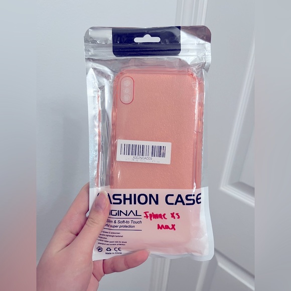 Iphone xs max pink transparent case - Picture 1 of 1